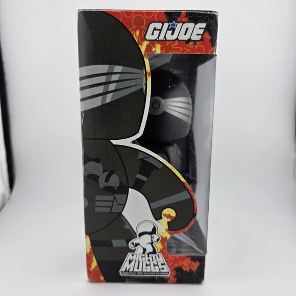 Hasbro Mighty‎ Muggs G.I. Joe Snakes Eyes w/Machine Gun & Sword Vinyl Figure NEW - Picture 4 of 8